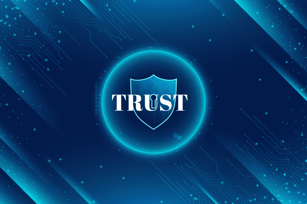 Cover image for the DigitalXForce article "Is TRUST the Future of Digital Transformation in Cybersecurity?"