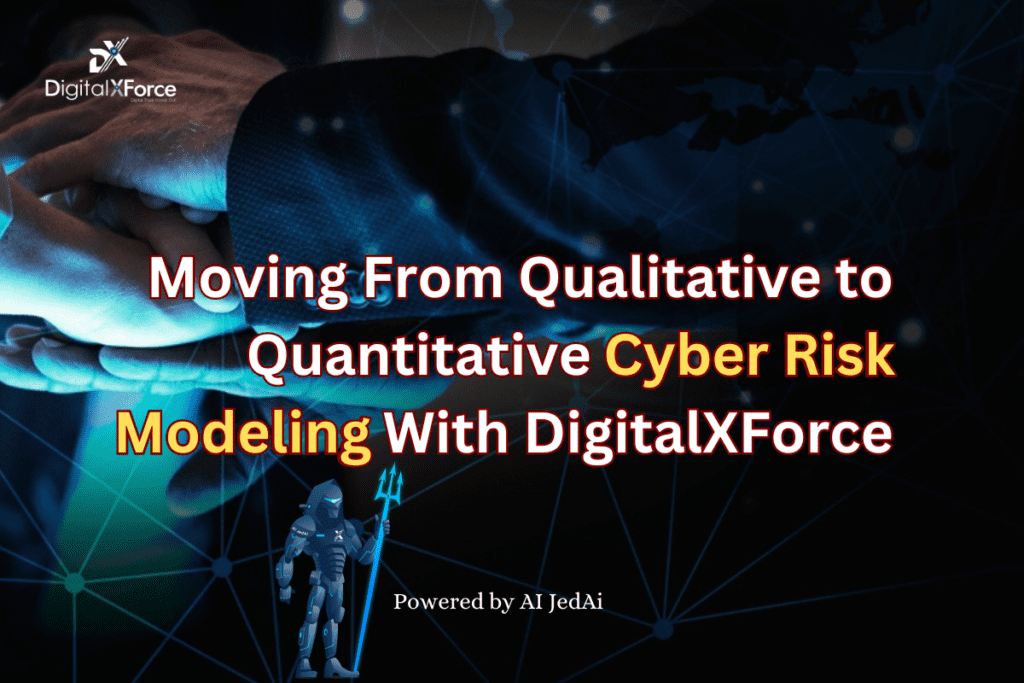 Illustration from the DigitalXForce article "Moving From Qualitative to Quantitative Cyber Risk Modeling With DigitalXForce"