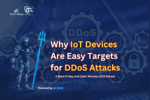 Illustration from the DigitalXForce article "Why IoT Devices Are Easy Targets for DDoS Attacks"