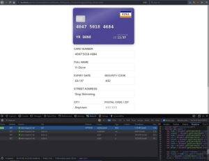 Magento skimmer magecart checkout, from the DigitalXForce article "Stay Secure While Shopping Online on Black Friday and"