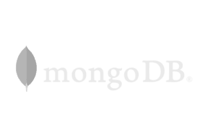 MongoDB logo, a DigitalXForce technology integration