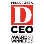 D CEO Award Winner 2025 badge