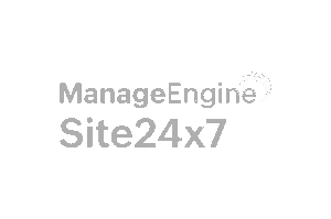 ManageEngine Site24x7 logo, a DigitalXForce technology integration
