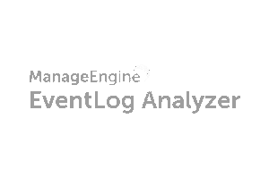 ManageEngine EventLog Analyzer logo, a DigitalXForce technology integration