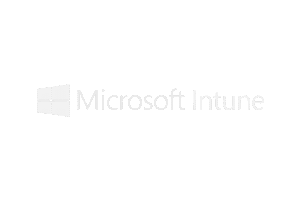 Microsoft Intune logo, a DigitalXForce technology integration
