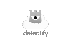 Detectify logo, a DigitalXForce technology integration