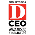 D CEO Award Finalist 2024 badge
