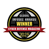 Global InfoSec Awards 2025 Winner badge, Cyber Defense Magazine