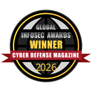 Global InfoSec Awards 2026 Winner badge, Cyber Defense Magazine